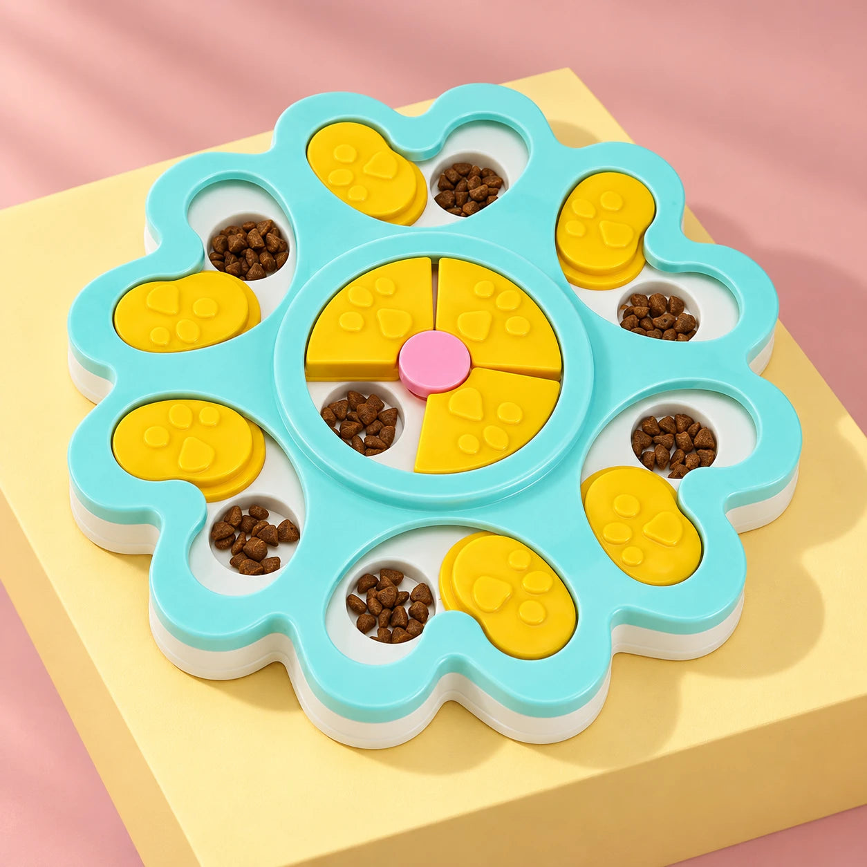 Blue flower puzzle